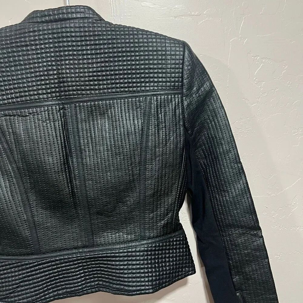 BCBG Black Textured Jacket - Picture 4 of 7